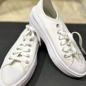 Converse Classic Low-Top Canvas Sneakers in White